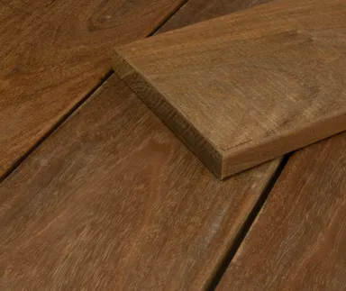 HORI Terrassendielen Ipe Country Grade glatt gehobelt 19 x 90 mm 0