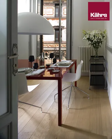 Kährs Parkett Eiche Nouveau white (Montana) Country Classic Landhausdiele breit matt versiegelt 2