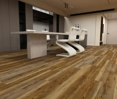 HORI Klick-Hartvinylboden Rigid SPC Kiefer dunkelbraun Albury Landhausdiele Holzstruktur 0