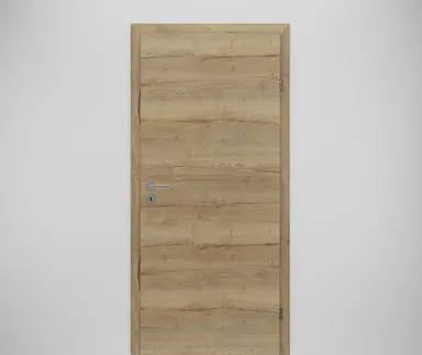HORI Zimmertür CPL Eiche Modern quer Vollspan Designkante 0