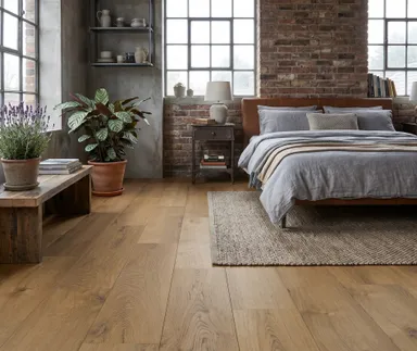 HORI Klick-Hartvinylboden Classic Rigid SPC Eiche Timber Mist Landhausdiele synchron Holzstruktur 0