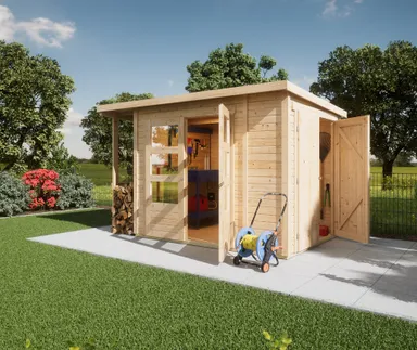 Karibu Gartenhaus Multifunktionshaus 0