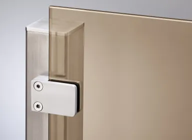 HORI Glaszaun Glassichtschutz Schrägelement Glasfarbe Bronze 0