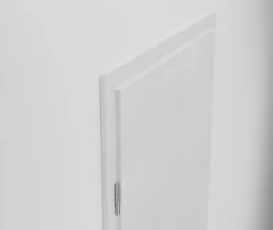 HORI Zimmertür CPL Eiche weiß quer Vollspan Designkante 1