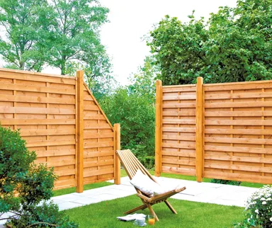 TETZNER & JENTZSCH Sichtschutzzaun Sunline-Serie Komplettset 0