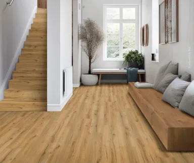 tilo Klick-Vinylboden NOVO SPA Eiche Kalahari Holzoptik softsynchron Landhausdiele TwistPLUS lackiert 0
