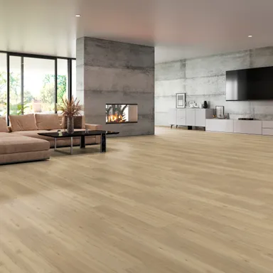 HORI Klick-Vinylboden HDF Eiche Inn Holzoptik gebürstet Landhausdiele 0