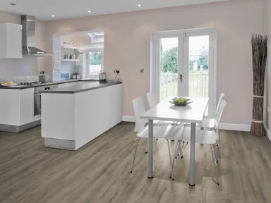 DOMIZIL PVC freier Klick-Designboden Aqua Eiche rustik geräuchert weiss Landhausdiele 7