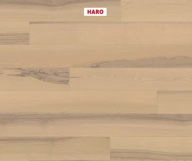 HARO Parkett 4000 Esche pastellcreme strukturiert Landhausdiele 0