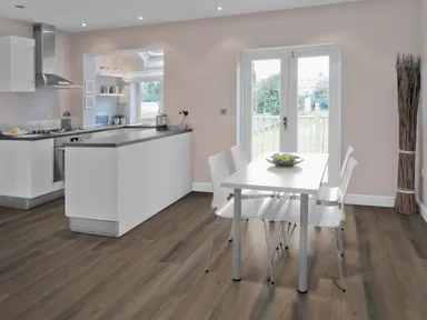 HORI Klick-Hartvinylboden Anti-Kratz Rigid SPC Nougateiche Dartmoor XXL Landhausdiele 8