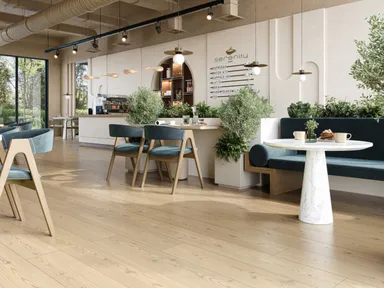 PARADOR Laminat Classic 1050 Lärche Yukon beige Seidenmatte Struktur Landhausdiele 5