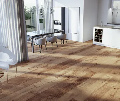 HORI Klick-Hartvinylboden Rigid SPC Eiche Mont Blanc strukturiert Landhausdiele 9