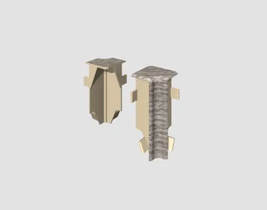 EGGER Innenecke Cubical Eiche silber 6 cm 0