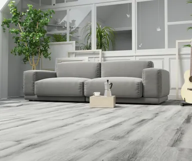 HORI Klick-Hartvinylboden Rigid SPC Eiche Marone Landhausdiele synchron Holzstruktur 0