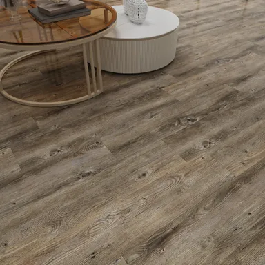 HORI Klebe-Vinylboden massiv Crocodile Kiefer Holzstruktur Landhausdiele 0