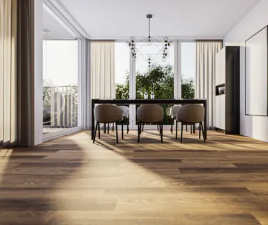 HORI Klick-Hartvinylboden Rigid SPC Eiche angeräuchert Maitland Landhausdiele Holzstruktur 0