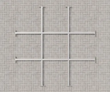 HORI Unterkonstruktion für Gerätehaus 262 x 214 cm 0