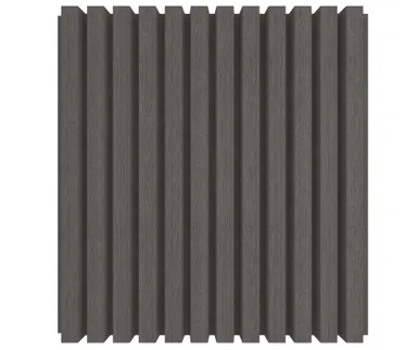 HORI WPC Fassadenprofil Rhombus Premium Small 33 x 215 mm grau 1