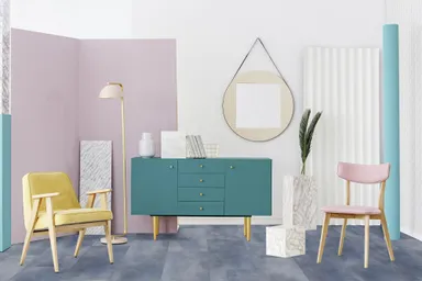 Gerflor Klick-Vinylboden Virtuo 30 Rigid Acoustic Acuarela Ink Fliese 0