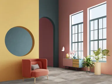 Gerflor Klebe-Vinylboden massiv Virtuo 30 Acuarela Taupe Fliese 0