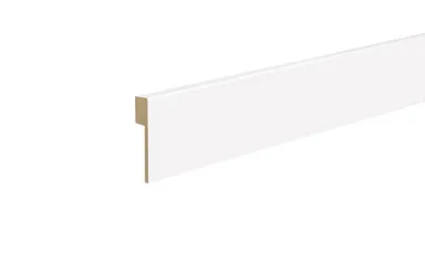 HORI MDF-Kern Fliesenabdeckleisten uni weiss ähnlich RAL 9016 Topline 0