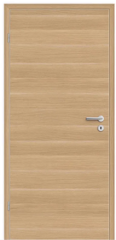 HORI Schallschutztür CPL Eiche natur quer SK1 Vollspan Rundkante 0