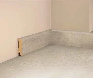 tilo MDF-Sockelleiste Stein Sand foliert 0