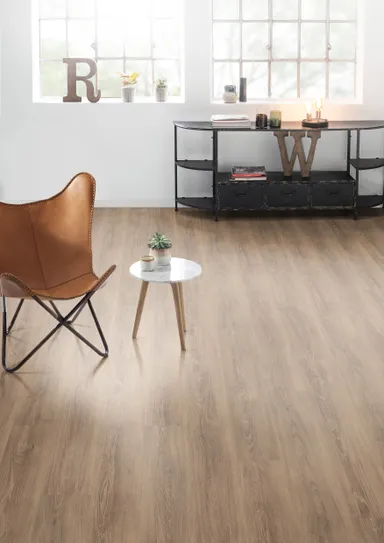 EGGER Klick-Designboden Aquadura+ Hybridboden EDF197 Capri Eiche braun 0