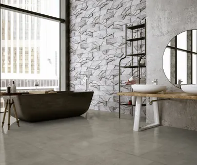 Gerflor Klebe-Vinylboden, Senso Unik, Fliese, Suave Grey 0