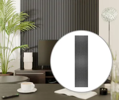 HORI Akustikpaneel Filz zweifarbig dunkel Grau / Schwarz 0