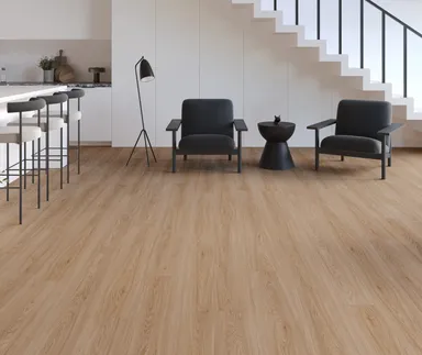HORI Klick-Hartvinylboden SPC Eiche CalmaLandhausdiele synchron Holzstruktur 0