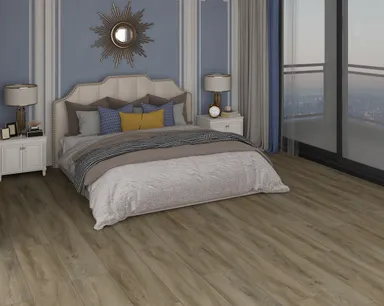 HORI Klebe-Vinylboden massiv Greyhound Eiche Holzstruktur Landhausdiele 0