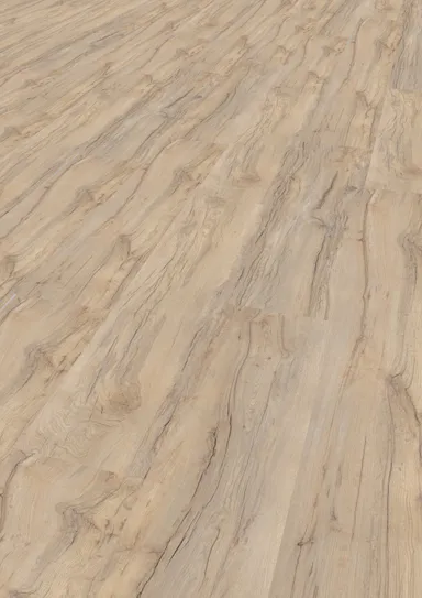 HORI Klick-Vinylboden HDF Eiche Donau gebürstet Landhausdiele 3