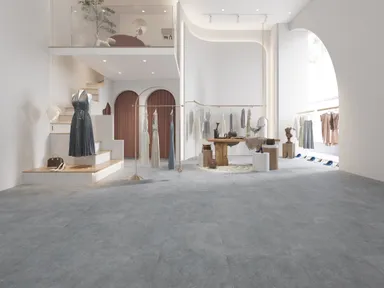 HORI Klick-Hartvinylboden Rigid SPC XXL Fliesenformat Non Noioso Steinstruktur 0