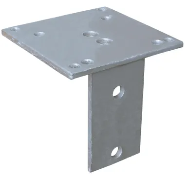 GroJa WPC/BPC Sichtschutzzaun Stecksystem Montage-Adapter 0