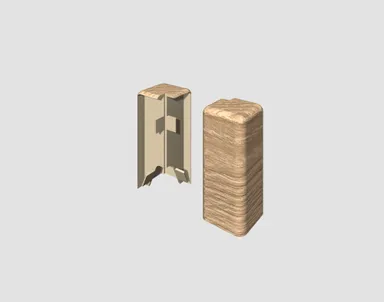 EGGER Außenecke Cubical Eiche taupe 6 cm 0