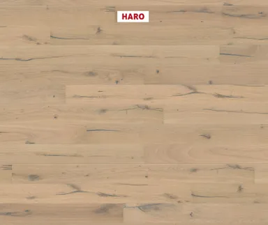 HARO Parkett Eiche puro weiß Alabama strukturiert Landhausdiele 0