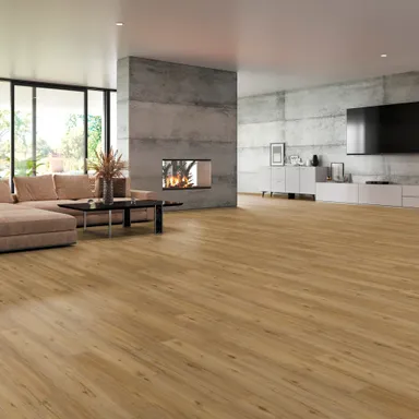 tilo Klick-Vinylboden FAVORITO Eiche Nox Holzoptik gebürstet Landhausdiele 0