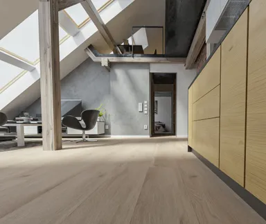 HORI Klick-Hartvinylboden Rigid SPC Eiche Dettifoss strukturiert Landhausdiele 0