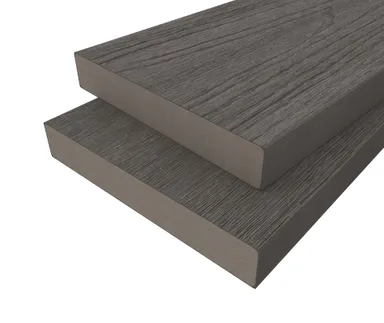 HORI Verkleidungsbretter WPC Massiv Wood Feeling Co-Extrudiert  22,5x138mm grau 0