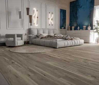 D-SYN Eiche Burgund Klick-Hartvinylboden Rigid SPC grau Landhausdiele Holzstruktur 7