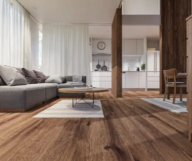 HORI Klick-Hartvinylboden Rigid SPC Eiche Paris rustik geräuchert Landhausdiele 10