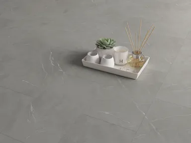 HORI Klick-Hartvinylboden Rigid SPC XXL Fliesenformat Vena di Quarzo Steinstruktur 5