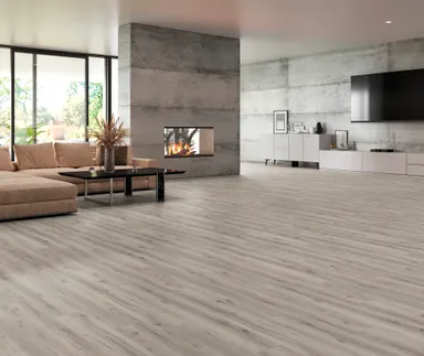 tilo Klebe-Vinylboden ROBUSTO PRO+ Eiche Dolomit Holzoptik softsynchron Landhausdiele TwistPLUS lackiert 0