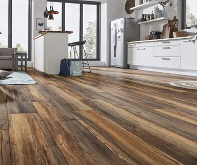 HORI Laminat Style Eiche Schlammbraun Landhausdiele 8