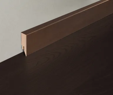 HORI MDF-Kern Sockelleiste Metall Bronce Grundierfolie Topline 1