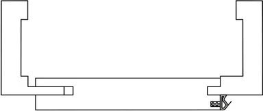 PRÜM Zarge Weißlack RAL9010 Eckkante 3