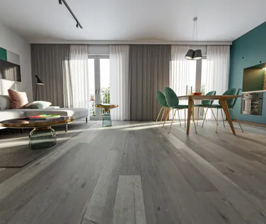 HORI Klick-Hartvinylboden Rigid SPC Kiefer Vintage grau Mackay Landhausdiele Holzstruktur 8