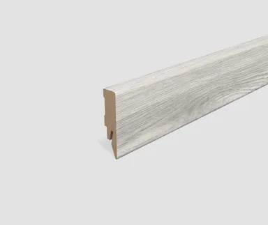 EGGER MDF-Kern Sockelleiste L583 passend zu Fußboden Charlotte Eiche hellgrau 0