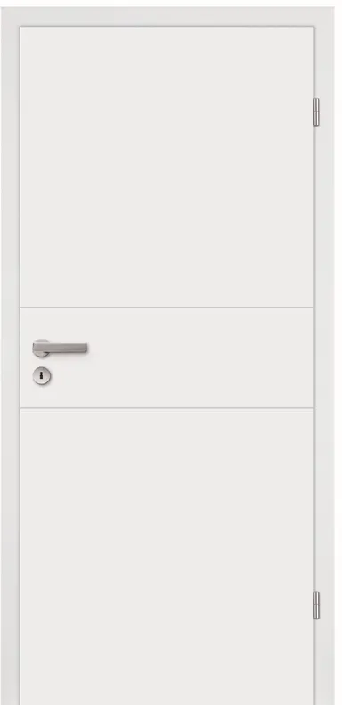 HORI Zimmertür Vigo Weißlack RAL9010 Röhrenspan Eckkante 0